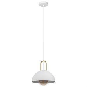 EGLO Calmanera hangende plafondverlichting E27 40 W Staal, Wit