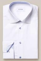 ETON Slim Fit Overhemd wit, Effen