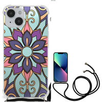 iPhone 14 Case Purple Flower - thumbnail