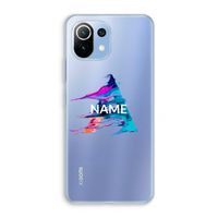 Abstract Spectrum: Xiaomi Mi 11 Lite Transparant Hoesje