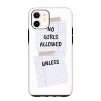 No Girls Allowed Unless: iPhone 12 mini Tough Case