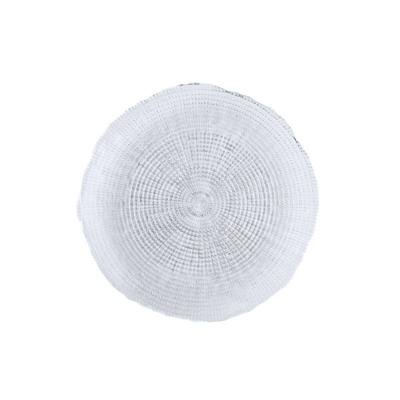 Eetbord Quid Boreal Transparant Glas Ø 21 cm (6 Stuks) (Pack 6x)