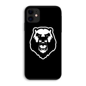 Angry Bear (black): iPhone 11 Biologisch afbreekbaar hoesje