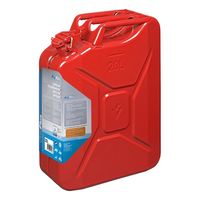 Pro+ Jerrycan 20L metaal rood UN- & TüV/GS-gekeurd - thumbnail