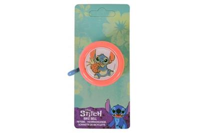 Stitch Disney fietsbel - roze / koraal blauw