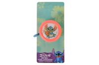Stitch Disney fietsbel - roze / koraal blauw