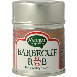 Nat Temptation Barbecue rub blikje bio