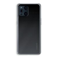 Musketon Halftone: Oppo Find X3 Transparant Hoesje