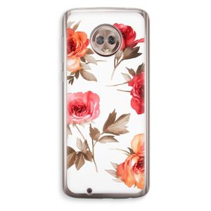 Roosjes: Motorola Moto G6 Transparant Hoesje