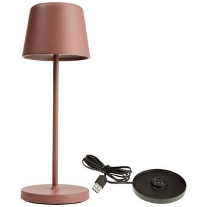 Deko Light 620204 Canis Mini LED-accutafellamp 2.3 W Warmwit Terracotta