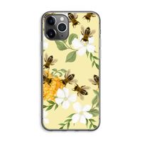 No flowers without bees: iPhone 11 Pro Max Transparant Hoesje