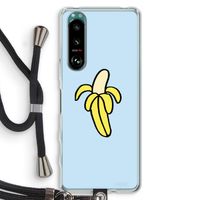 Banana: Sony Xperia 5 III Transparant Hoesje met koord