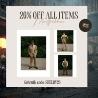 Maatpak Voor Heren | 3-delig Pak | Kaki | Kamgaren Wol | Lichtgewicht & Ademend | Peaky Blinders