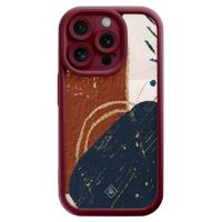 iPhone 14 Pro rode case - Abstract terracotta