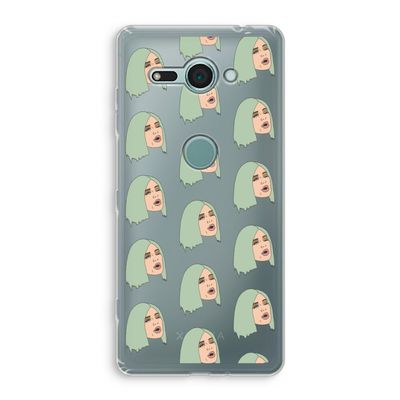 King Kylie: Sony Xperia XZ2 Compact Transparant Hoesje