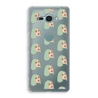 King Kylie: Sony Xperia XZ2 Compact Transparant Hoesje