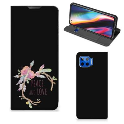 Motorola Moto G 5G Plus Magnet Case Boho Text Motorola Moto G 5G Plus Magnet Case Boho Text