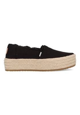 Toms Valencia Platform Espadrille 10019795 Zwart-36 maat 36