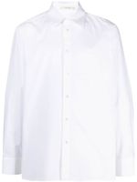 The Row Julio cotton shirt - Blanc