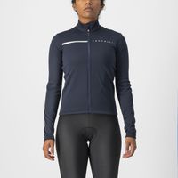 Castelli Sinergia 2 fietsshirt lange mouw donkerblauw dames M