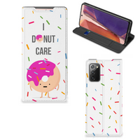 Samsung Galaxy Note20 Flip Style Cover Donut Roze