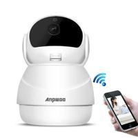 Anpwoo Warrior GM8135 + SC2145 1080P HD WiFi IP-camera ondersteuning bewegingsdetectie & infrarood nachtzicht & TF-kaart (Max 128GB) (wit)