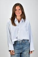Blouse blauw