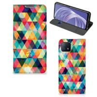 OPPO A73 5G | Hoesje met Magneet | Geruit