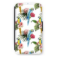 Kleurrijke papegaaien: iPhone 12 mini Flip Hoesje