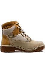 Timberland bottines lacées à design imperméable - Marron
