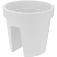 Ronde Balkonbak 28 cm Wit