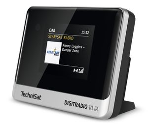 TechniSat DIGITRADIO 10 IR Internet Digitaal Zwart, Zilver