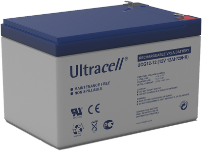 Ultracell gel accu 12v 12Ah