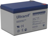 Ultracell gel accu 12v 12Ah - thumbnail