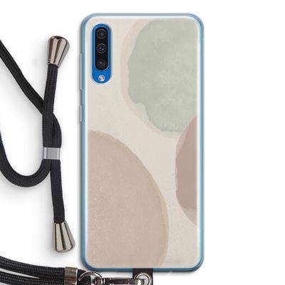 Geo #8: Samsung Galaxy A50 Transparant Hoesje met koord