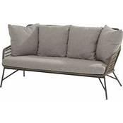 Fabrice loungebank 2,5-zits antraciet - 4so