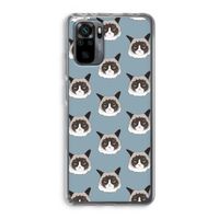 It's a Purrr Case: Xiaomi Redmi Note 10 Pro Transparant Hoesje