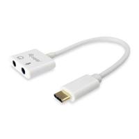 Equip 133460 USB Type C to Audio Adapter, USB