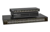 NETGEAR GS348 Unmanaged Gigabit Ethernet (10/100/1000) 1U Zwart - thumbnail