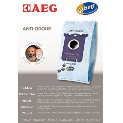 S-Bag anti-odour GR203, 4 stuks Stofzuigerzak