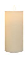 Stompkaars-USB wax 15x7,5 cm wit - Annas collection