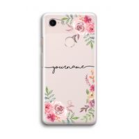 Rozen: Google Pixel 3 Transparant Hoesje Rozen: Google Pixel 3 Transparant Hoesje