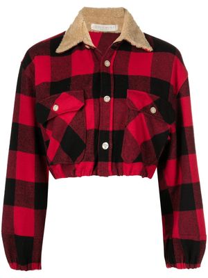 ROMEO HUNTE veste Lucy crop - Rouge