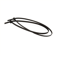 Tie wrap / kabelbinder 200x2.5 mm. Per 100 Zwart