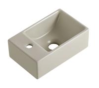 Fontein Wiesbaden Rhea XXS 30,5x18x11 cm Links Keramiek Beige