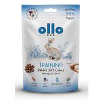 OLLO Air Dried Training Rabbit Cubes - traktatie voor hond - 80g
