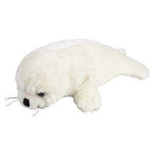 Pluche knuffel dieren Witte Zeehond pup 30 cm   -