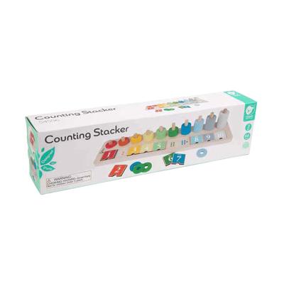 Classic World world houten stapelteller, 66dlg.
