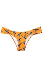 Lygia & Nanny bas de bikini Ritz à taille basse - Orange