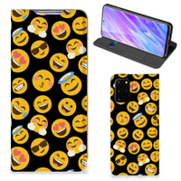 Samsung Galaxy S20 Plus Hoesje met Magneet Emoji - thumbnail